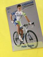 Wielerkaart 2011 team liquigas  peter sagan, Verzenden, Zo goed als nieuw
