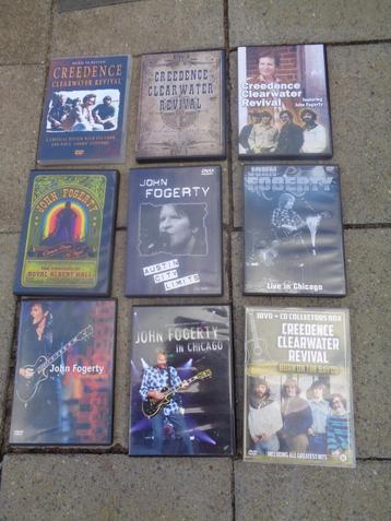 9 DVD de Creedence Clearwater Revival et John Fogerty, CD & DVD, Tous les âges, Enlèvement ou Envoi, Comme neuf, Musique et Concerts