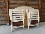 Tuinset, Tuin en Terras, Tuinsets en Loungesets, Ophalen, 4 zitplaatsen, Kunststof, Gebruikt