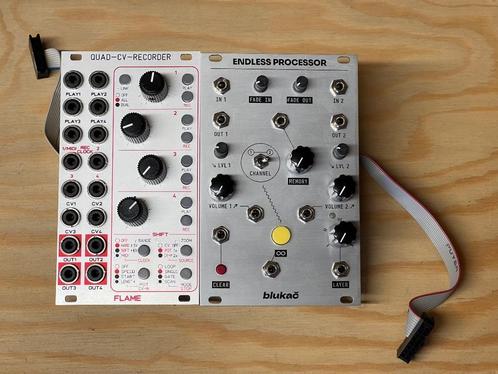 Eurorack Modules & Case MN, Exp Sl, Happy Nerding, Flame, Muziek en Instrumenten, Soundmodules, Zo goed als nieuw, Overige merken