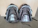 Grijze rugzak, backpack H40xB30xD20cm, 2 stuks, Overige merken, 25 tot 40 cm, Zo goed als nieuw, 30 tot 45 cm
