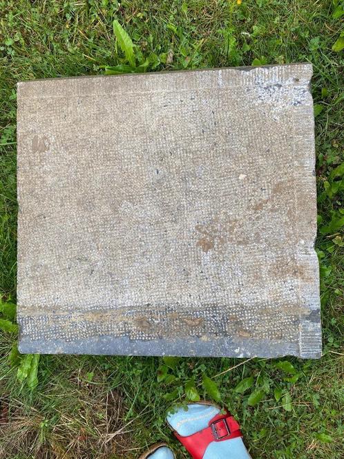 blauwsteen / arduin oude boordsteen / dorpel, Tuin en Terras, Bielzen en Borduren, Gebruikt, Natuursteen, Minder dan 25 cm, Minder dan 100 cm