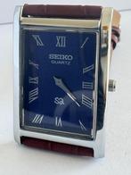 Seiko Tank Quarts SO SO 325714, Handtassen en Accessoires, Horloges | Antiek, Ophalen, Seiko, Staal, Met bandje