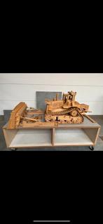 Maquette miniature en bois D11R caterpillar, Ophalen, Nieuw