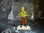 Figurine Tintin en métal relief : Secret de la Licorne, Ophalen, Kuifje, Zo goed als nieuw, Beeldje of Figuurtje