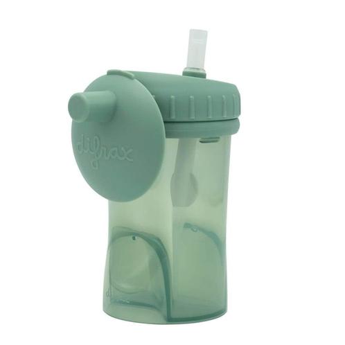 Difrax rietjebeker antilek  - 250ml          ( 2 stuks !! ), Kinderen en Baby's, Babyvoeding en Toebehoren, Zo goed als nieuw