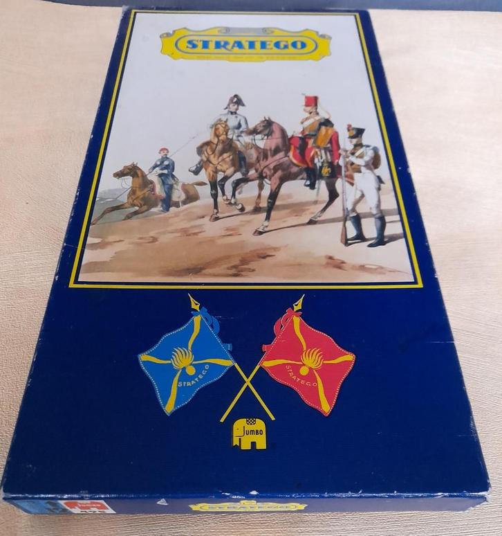 STRATEGO, Hobby en Vrije tijd, Gezelschapsspellen | Bordspellen, Zo goed als nieuw, Een of twee spelers, Ophalen of Verzenden