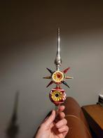 Antieke ster piek Duits Lauscha, Diversen, Kerst, Ophalen of Verzenden, Zo goed als nieuw