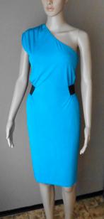 Korte jurk Blauw oneshoulder Belle by Oasis 34-36, Nieuw, Maat 34 (XS) of kleiner, Boven de knie, Verzenden