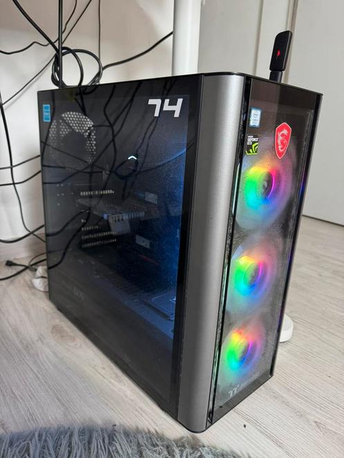 Pc te koop + gratis scherm, toetsenbord en muis, Computers en Software, Desktop Pc's, Gebruikt, HDD, SSD, 16 GB, Met videokaart