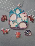 Winterthema houten puzzel Janod, Enfants & Bébés, Enlèvement, Utilisé