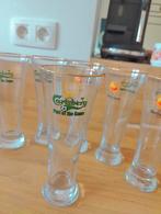 Carlsberg euro 2004 glazen (6 stuks), Ophalen of Verzenden, Zo goed als nieuw