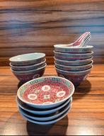 Bols chinois avec cuillères, Comme neuf, Enlèvement, Autres matériaux, Autres styles