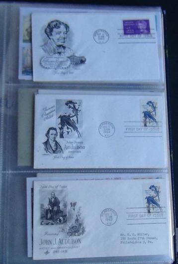 Poststukken USA beschikbaar voor biedingen