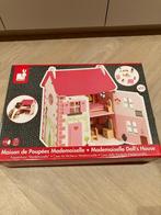Janod Mademoiselle houten poppenhuis, Ophalen, Nieuw, Poppenhuis