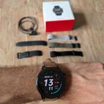 OnePlus Watch 2 – Nieuwstaat met Garantie + Lederen bandje, Handtassen en Accessoires, Smartwatches, Oneplus, Zwart, Ophalen of Verzenden