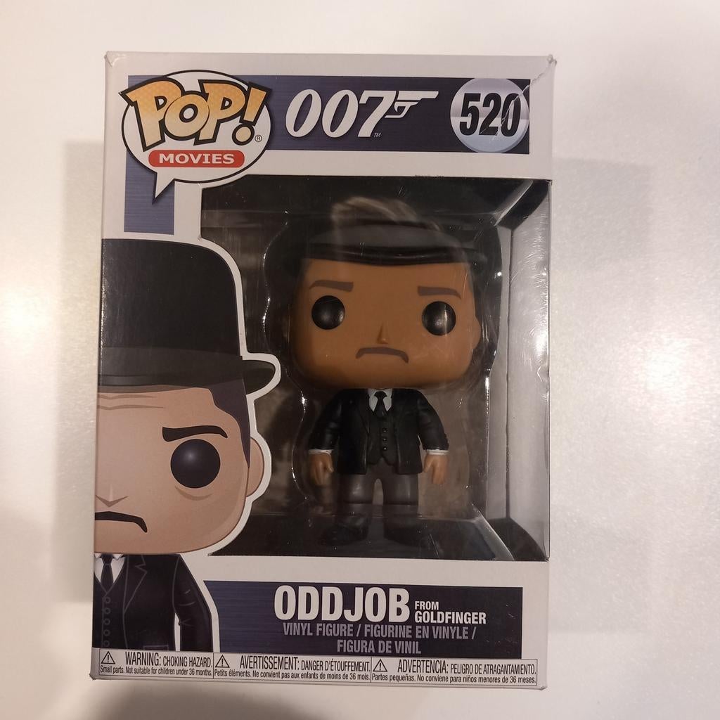 Funko pop nr520 OddJob 007, Ophalen of Verzenden, Zo goed als nieuw