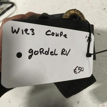 Mercedes W123 Coupe 1978  Gordel Rechtsvoor beschikbaar voor biedingen