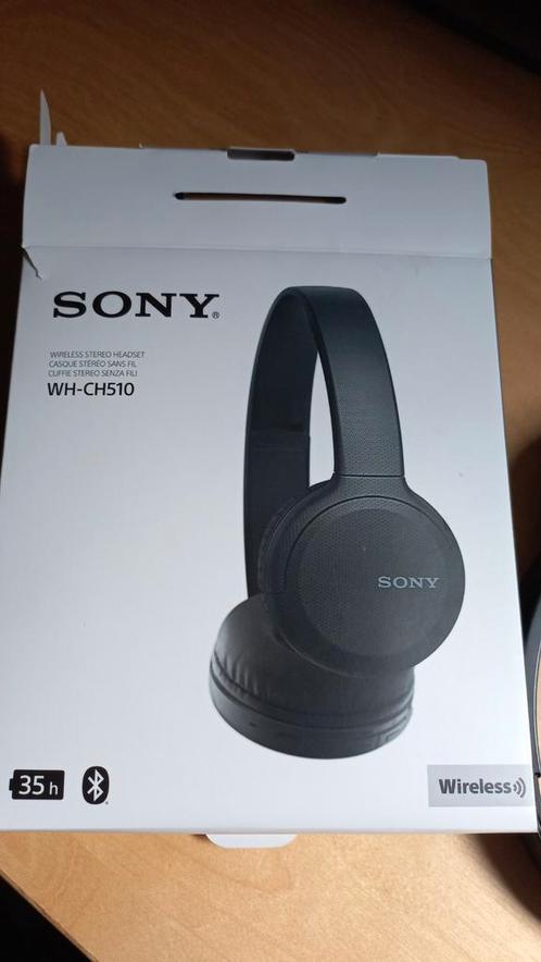 Sony WH-CH510, Audio, Tv en Foto, Hoofdtelefoons, Zo goed als nieuw, Op oor (supra aural), Sony, Draadloos, Bluetooth, Ophalen of Verzenden