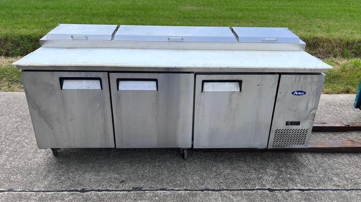 Profecionele Toonbankkoelkast MPF8203GR, Elektronische apparatuur, Koelkasten en IJskasten, Gebruikt, Zonder vriesvak, 200 liter of meer