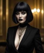 Pruik sexy in een mooie sensuele zwarte kleur nieuw, Handtassen en Accessoires, Uiterlijk | Haarverzorging, Verzenden, Nieuw, Pruik of Haarverlenging