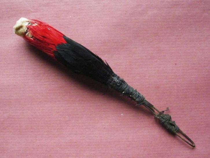 Plumet belge de talpack de troupe artillerie, Collections, Objets militaires | Général, Armée de terre, Envoi