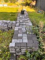 betonklinkers (grijs/zwart), Tuin en Terras, Tegels en Klinkers, Ophalen, Zo goed als nieuw, Beton, Klinkers