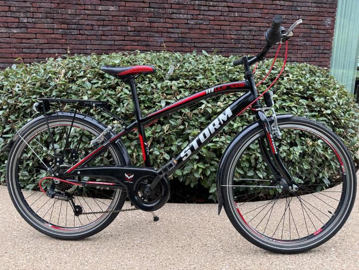 Wings Storm 24 Inch Jongensfiets 6 Versnellingen, Fietsen en Brommers, Fietsen | Jongens, Gebruikt, 24 inch, Versnellingen, Ophalen