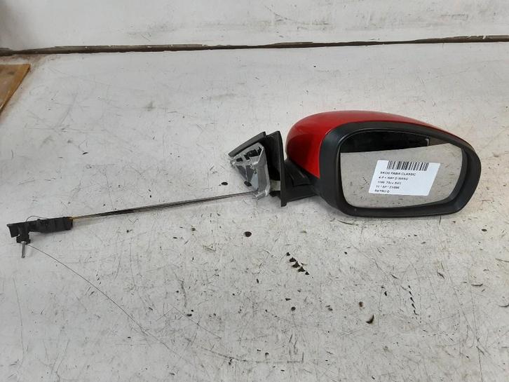 SPIEGEL RECHTS Skoda Fabia II (5J) (01-2006/12-2014), Auto-onderdelen, Spiegels, Skoda, Gebruikt