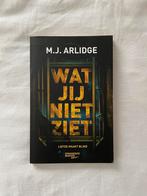 Wat jij niet ziet: liefde maakt blind - M.J. Arlidge, Boeken, Ophalen, Nieuw, M.J. Arlidge