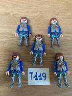 PLAYMOBIL T119 - LOT 5 RIDDERS, Kinderen en Baby's, Speelgoed | Playmobil, Ophalen of Verzenden, Nieuw, Los Playmobil