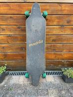 Madrid longboard met veeeel toebehoren, Skateboard, Enlèvement, Utilisé, Longboard