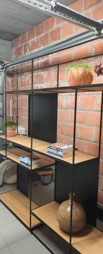 Rek van metaal en hout, Huis en Inrichting, Ophalen