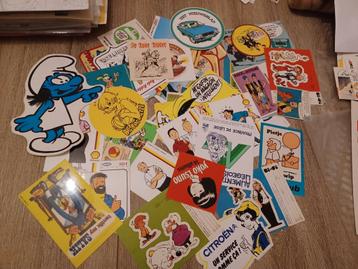 Lot van 52 stripstickers beschikbaar voor biedingen