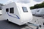Nieuwe 4pers.Caravelair met treinzit, 2p bed, MTM 1300kg, Caravans en Kamperen, Bedrijf, Dwarsbed, Caravelair, Tot en met 4