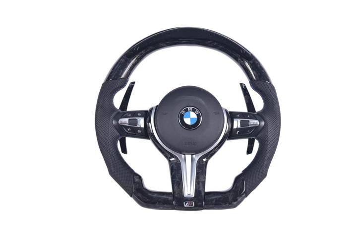 BMW M Sportstuur forged carbon & LED 1 2 3 4 5 6 F-serie, Auto-onderdelen, Besturing, BMW, Nieuw, Verzenden