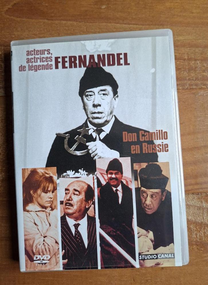 Don Camillo en Russie - Luigi Comencini - Fernandel, CD & DVD, DVD | Comédie, Utilisé, Comédie d'action, Enlèvement ou Envoi