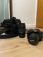 Canon EOS 1100D + extra 75-300 mm lens + cameratas, Audio, Tv en Foto, Canon, Ophalen