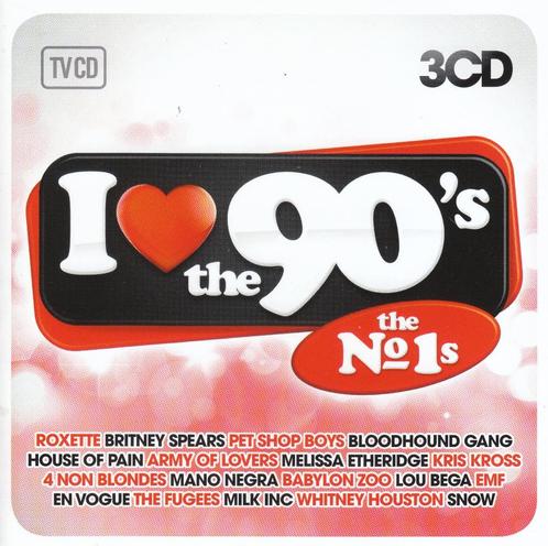 De nummer 1 hits op I love the 90's, Cd's en Dvd's, Cd's | Verzamelalbums, Pop, Verzenden