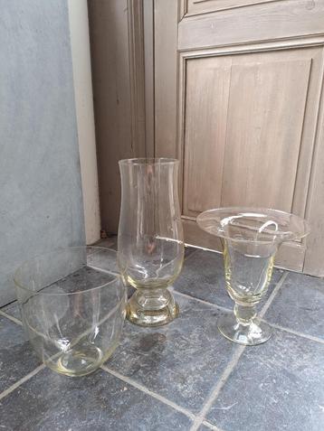 Set van 3 vazen decoratief  beschikbaar voor biedingen