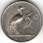 Zuid-Afrika : 5 Cent 1965 Engels  KM#67.1  Ref 16259, Postzegels en Munten, Munten | Afrika, Ophalen of Verzenden, Zuid-Afrika