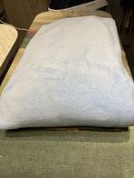 Plaid met mouwen licht blauw, Ophalen, Zo goed als nieuw