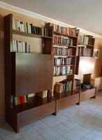 Vintage wandkast uit begin jaren '70, Huis en Inrichting, Ophalen, Gebruikt, 200 cm of meer, Eikenhout