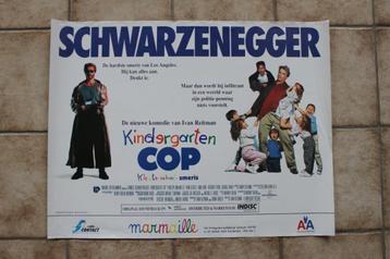 filmaffiche kindergarten Cop Schwarzenegger 1990 filmposter