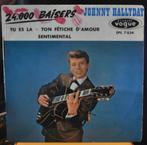 vinyl 45 tours johnny hallyday 24000 baisers (x20327), Enlèvement ou Envoi, Utilisé, Rock and Roll