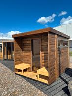 Demo buitensauna met terras. Tuinsauna sauna buitensauna, Ophalen of Verzenden, Nieuw
