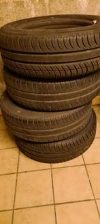 Zomerbanden op stalen velg Michelin 175/65 R14, Auto-onderdelen, Banden en Velgen, Ophalen, Gebruikt, Band(en), Zomerbanden