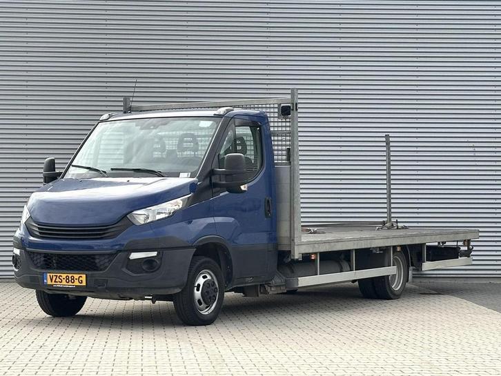 Iveco Daily 50C14N 3.0 CNG Aardgas openlaadbak, Auto's, Bestelwagens en Lichte vracht, Bedrijf, ABS, Airconditioning, Centrale vergrendeling