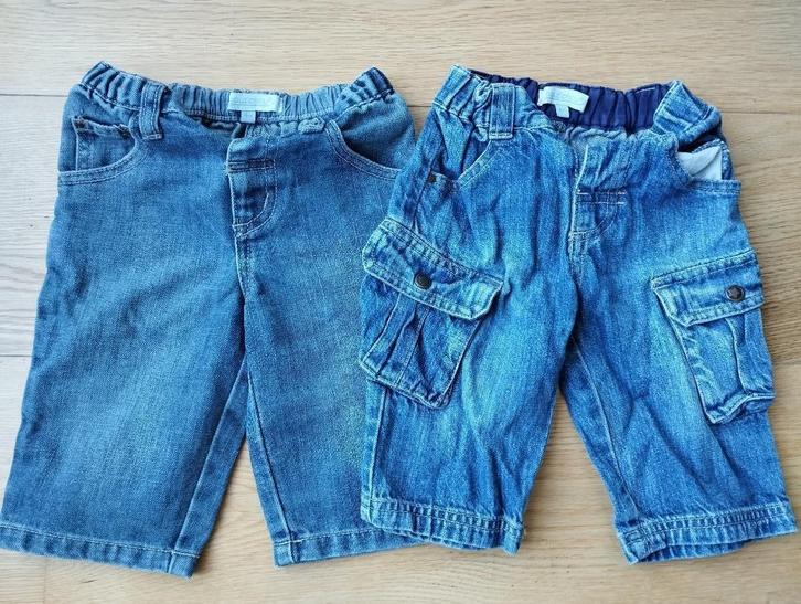 Set van 2 Bout'chou jeans 6 maanden, Kinderen en Baby's, Babykleding | Maat 68, Nieuw, Jongetje, Broekje, Ophalen of Verzenden