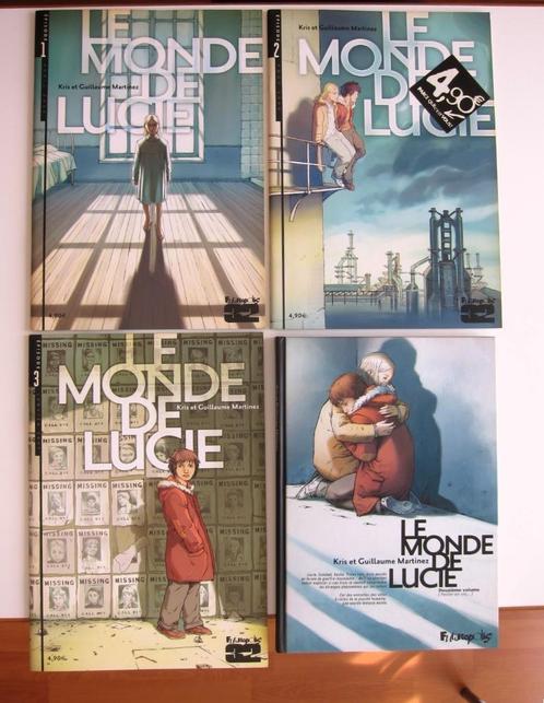Le monde de Lucie tomes 1 à 4 TBE ( 2006-2008) Tous EO, Livres, BD, Comme neuf, Plusieurs BD, Enlèvement ou Envoi